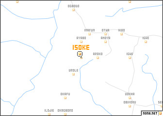 map of Isoke