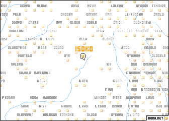 map of Isoko