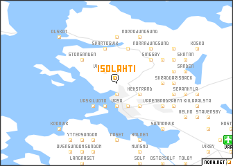 map of Isolahti