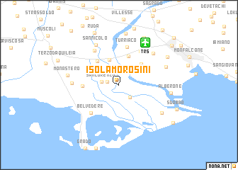 map of Ísola Morosini