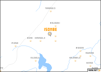 map of Isombe