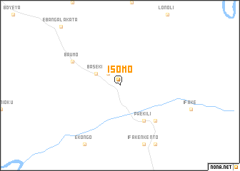 map of Isomo
