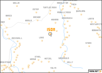 map of Isom