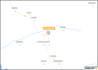 map of Isongo