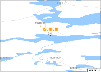map of Isoniemi