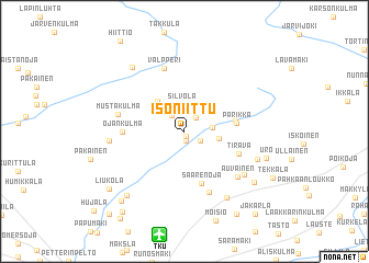 map of Isoniittu