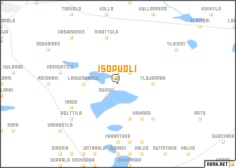 map of Isopuoli