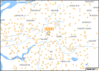 map of Isŏ-ri