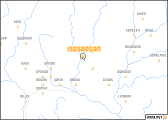 map of Isosargan