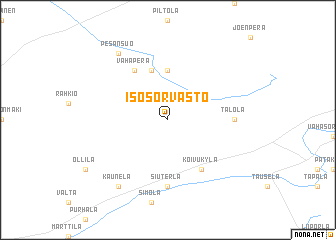 map of Isosorvasto