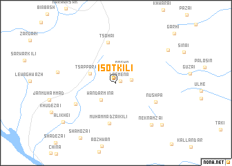 map of Isot Kili