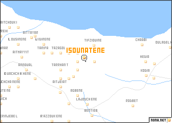 map of Isounatene