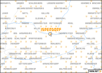 map of Isperdorf