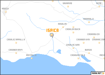 map of Ispica