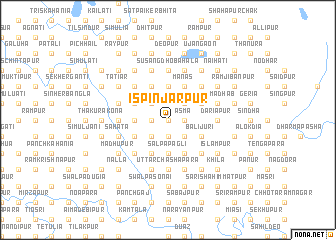 map of Ispinjārpur