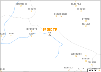 map of İspirte