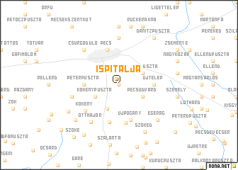 map of Ispitalja