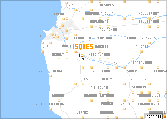 map of Isques