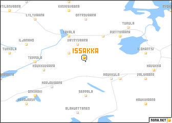 map of Issakka