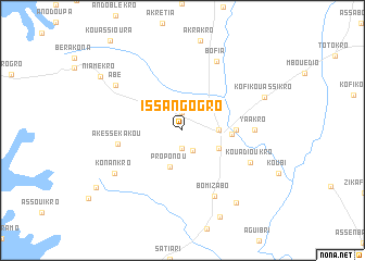 map of Issangogro