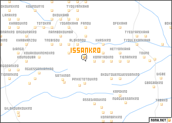 map of Issankro