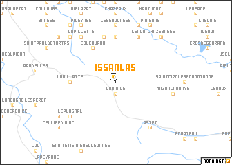 map of Issanlas