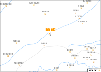 map of Isséki