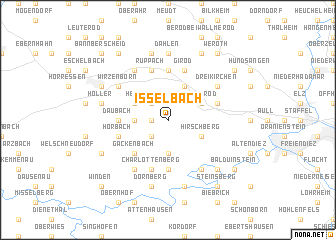 map of Isselbach