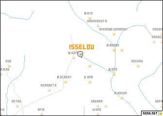 map of Issélou