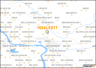 map of Isselrott