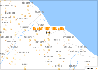 map of Issemar Maadene