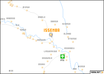 map of Issèmba