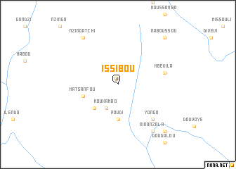 map of Issibou