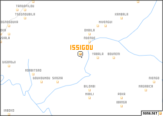 map of Issigou