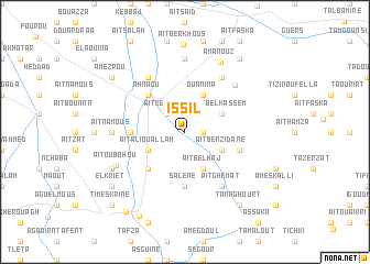 map of Issil