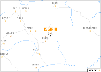 map of Issiria