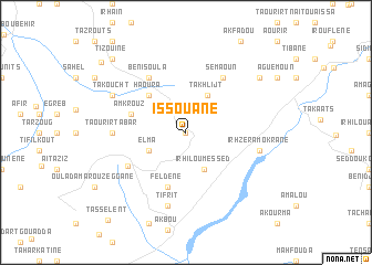 map of Issouane