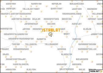 map of Istablāt