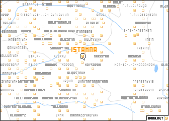 map of Isţamnā