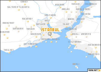 map of İstanbul