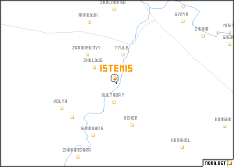 map of Istemis