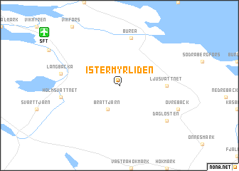 map of Istermyrliden