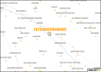 map of Īstgāh-e Rāh Āhan