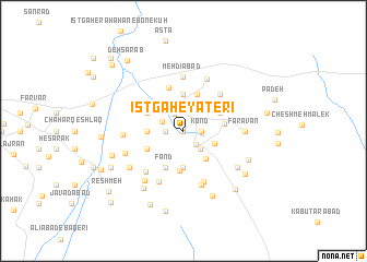 map of Īstgāh-e Yāterī