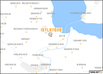 map of Istleyevo