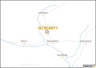 map of Istochnyy