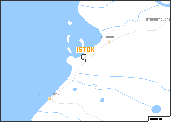 map of Istok