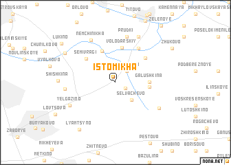 map of Istomikha