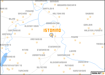 map of Istomino