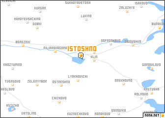 map of Istoshno